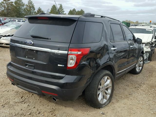 1FM5K8D82FGA32930 - 2015 FORD EXPLORER X BLACK photo 4