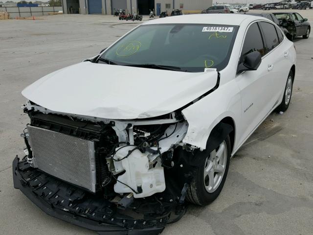 1G1ZB5ST6HF235574 - 2017 CHEVROLET MALIBU თეთრი ფოტო 2