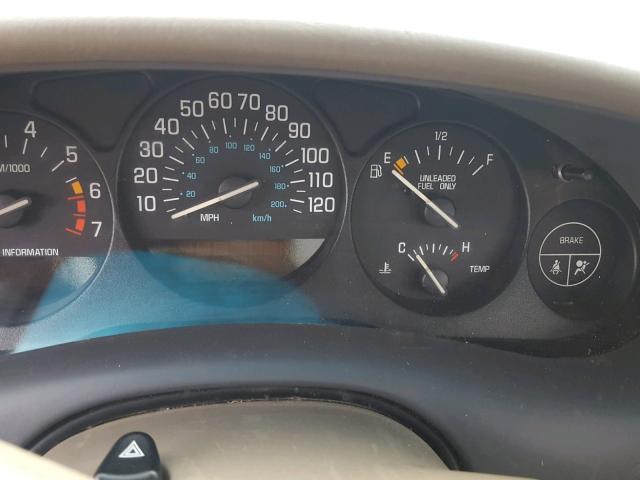 2G4WF5219W1423647 - 1998 BUICK REGAL GS BLACK photo 8