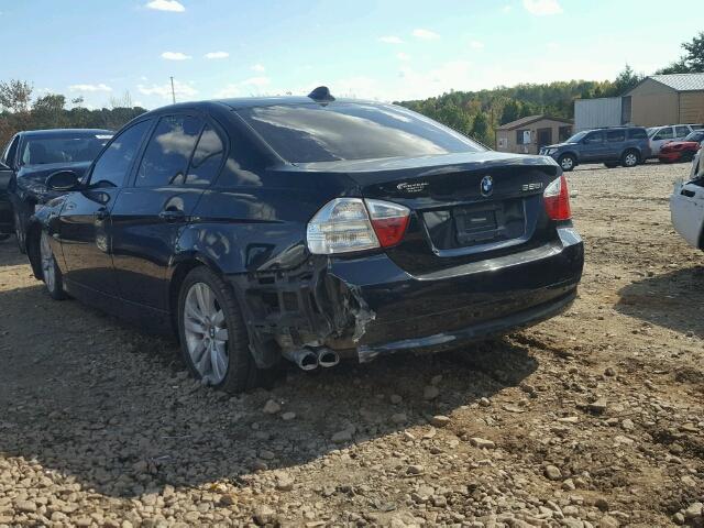 WBAVA37548NL51088 - 2008 BMW 328 I BLACK photo 3