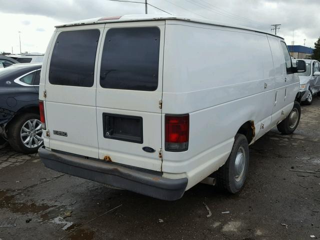 1FTNS24L05HA11279 - 2005 FORD ECONOLINE WHITE photo 4