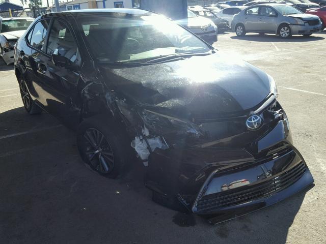 5YFBURHE6HP695877 - 2017 TOYOTA COROLLA L BLACK photo 1