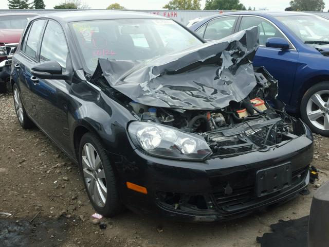 WVWDM7AJ9CW353909 - 2012 VOLKSWAGEN GOLF 黑色 照片 1