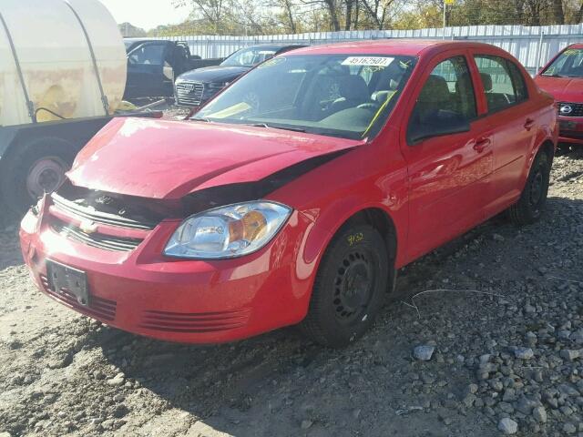 1G1AJ52F857671777 - 2005 CHEVROLET COBALT RED photo 2