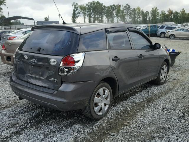 2T1KR32EX7C651483 - 2007 TOYOTA COROLLA MA GRAY photo 4