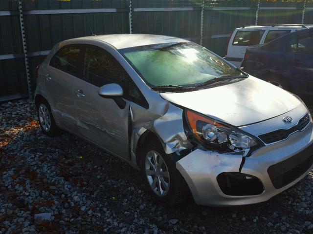 KNADN5A3XE6351833 - 2014 KIA RIO SILVER photo 1