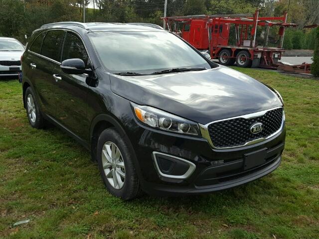 5XYPG4A33HG262501 - 2017 KIA SORENTO BLACK photo 1