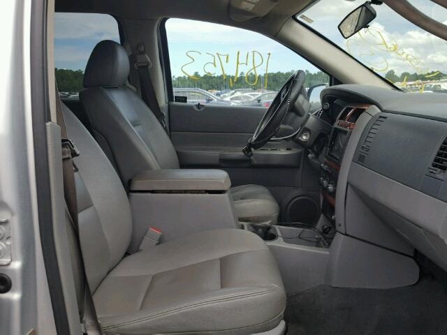 1D4HB48216F103365 - 2006 DODGE DURANGO SL SILVER photo 5