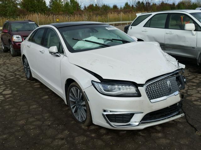 3LN6L5E91HR648279 - 2017 LINCOLN MKZ RESERV WHITE photo 1