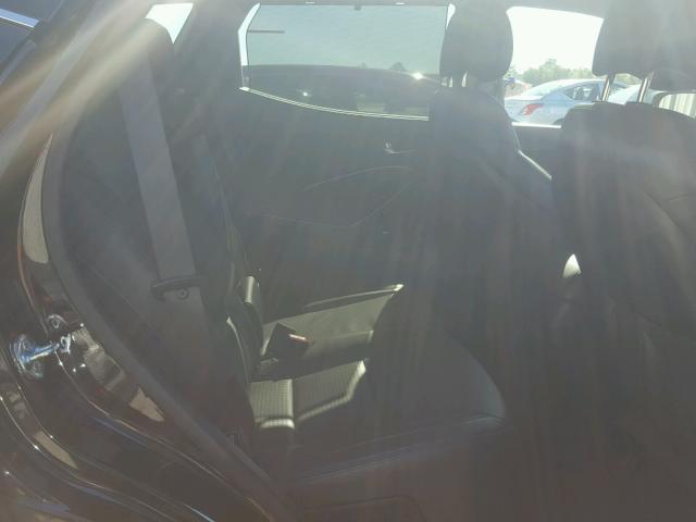 5XYZWDLA6DG026698 - 2013 HYUNDAI SANTA FE S BLACK photo 6