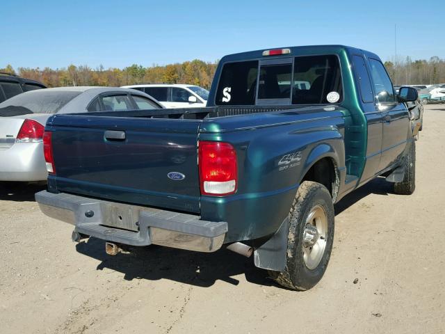 1FTZR15VXYPB80324 - 2000 FORD RANGER GREEN photo 4