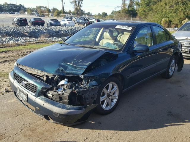 YV1RS61R622109033 - 2002 VOLVO S60 GREEN photo 2