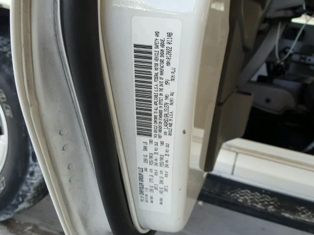 1J4GA5D16AL151270 - 2010 JEEP WRANGLER S WHITE photo 10