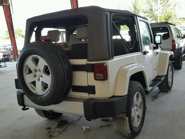 1J4GA5D16AL151270 - 2010 JEEP WRANGLER S WHITE photo 4