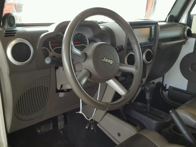 1J4GA5D16AL151270 - 2010 JEEP WRANGLER S WHITE photo 9