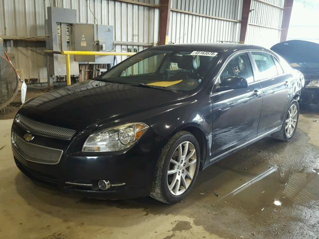 1G1ZE5EUXBF379888 - 2011 CHEVROLET MALIBU LTZ 黑色 照片 2
