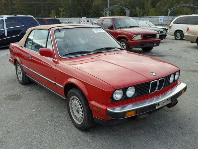 WBABB2304H1942193 - 1987 BMW 325 I AUTO RED photo 1