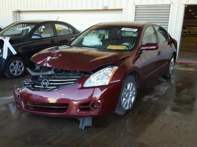 1N4AL2AP1AN474049 - 2010 NISSAN ALTIMA BAS BURGUNDY photo 2