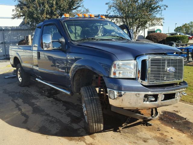 1FTSX21P97EA31451 - 2007 FORD F250 BLUE photo 1