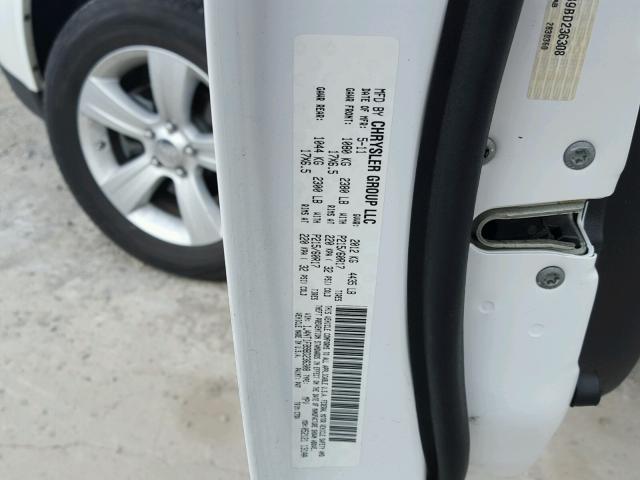 1J4NT1FB9BD236308 - 2011 JEEP COMPASS SP 白色 照片 10