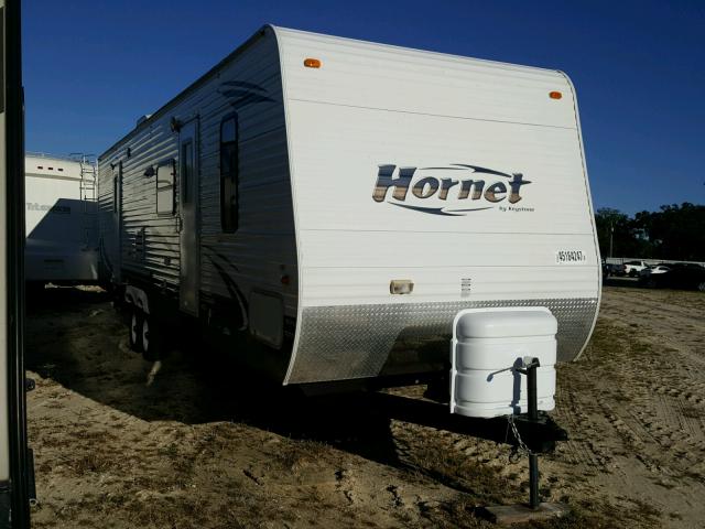 4YDT31R2297200698 - 2009 HORN TRAILER WHITE photo 1