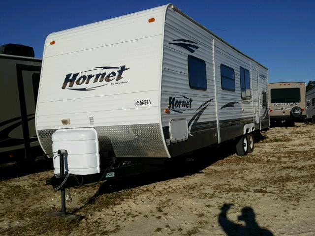 4YDT31R2297200698 - 2009 HORN TRAILER WHITE photo 2