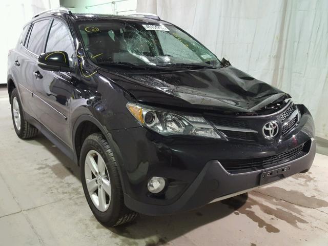 2T3RFREVXDW117519 - 2013 TOYOTA RAV4 XLE BLACK photo 1