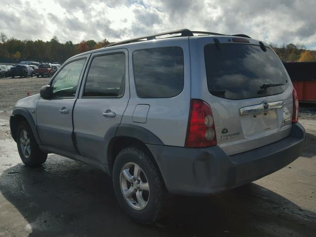 4F2YZ92Z05KM23987 - 2005 MAZDA TRIBUTE I SILVER photo 3