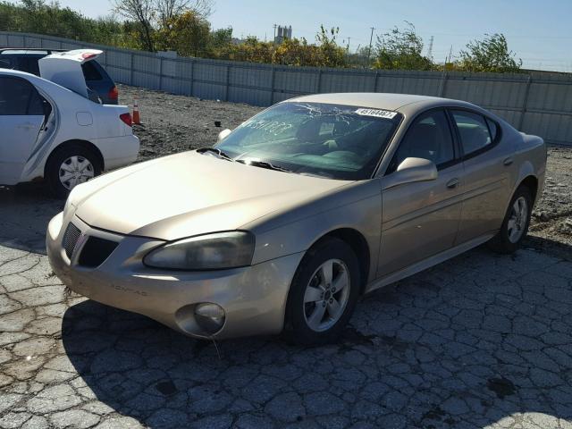 2G2WP522851341888 - 2005 PONTIAC GRAND PRIX TAN photo 2