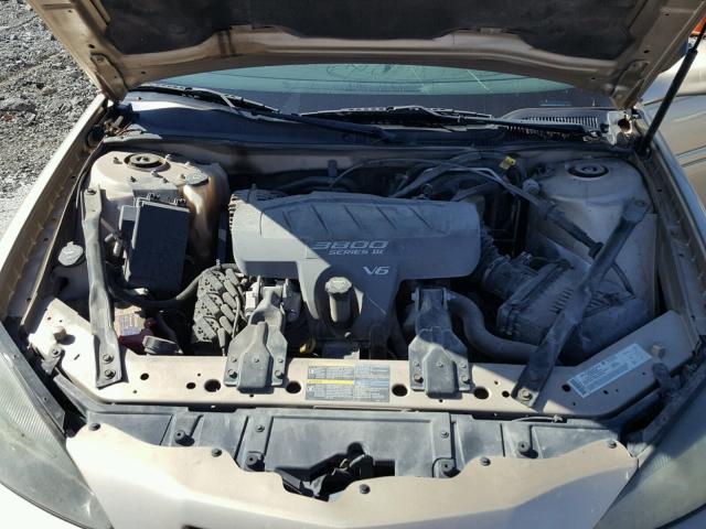 2G2WP522851341888 - 2005 PONTIAC GRAND PRIX TAN photo 7