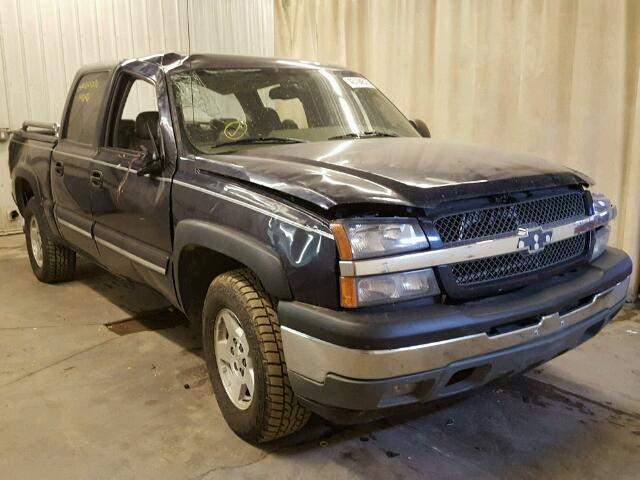 2GCEK13T451125056 - 2005 CHEVROLET SILVERADO BLUE photo 1