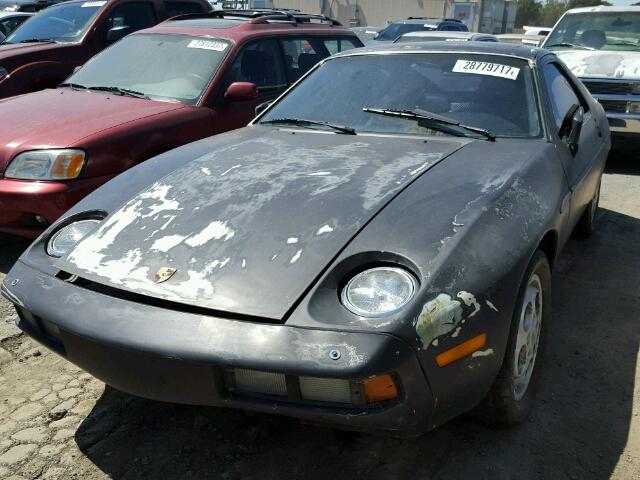 WP0JA0929CS820835 - 1982 PORSCHE 928 BLACK photo 2