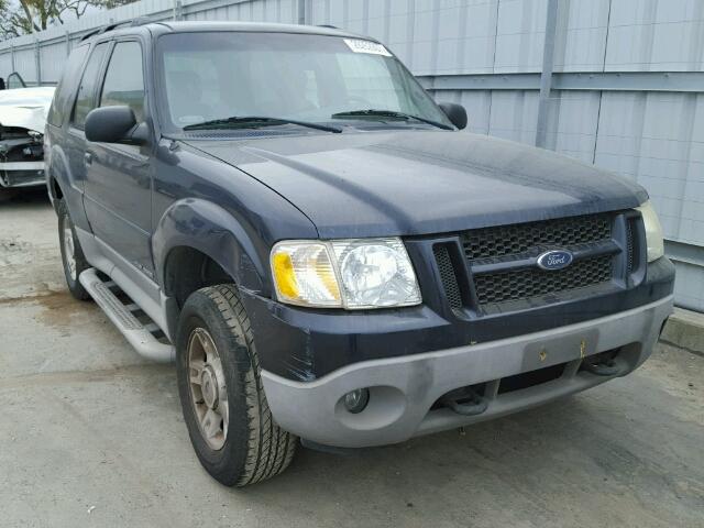 1FMYU60E02UA96127 - 2002 FORD EXPLORER S BLUE photo 1