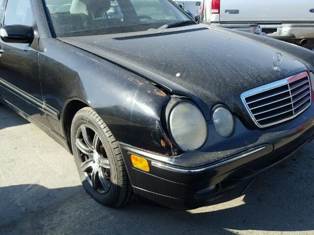 WDBJF65J42B493971 - 2002 MERCEDES-BENZ E 320 BLACK photo 9