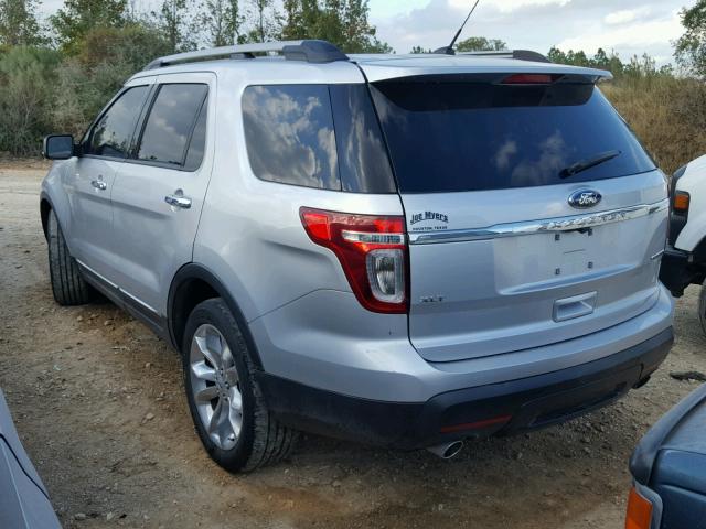 1FM5K7D8XFGB89034 - 2015 FORD EXPLORER X SILVER photo 3