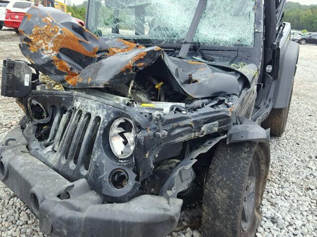 1J4AA2D12AL175599 - 2010 JEEP WRANGLER S BEIGE photo 10