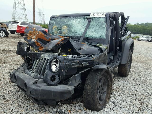 1J4AA2D12AL175599 - 2010 JEEP WRANGLER S BEIGE photo 2