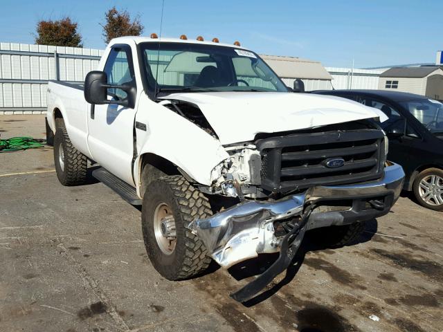 1FTSF31L13ED65232 - 2003 FORD F350 SRW S WHITE photo 1