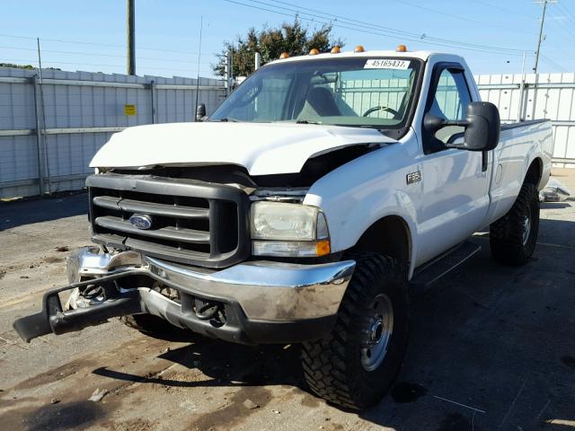 1FTSF31L13ED65232 - 2003 FORD F350 SRW S WHITE photo 2