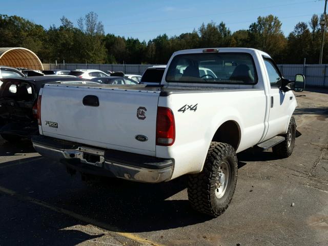 1FTSF31L13ED65232 - 2003 FORD F350 SRW S WHITE photo 4