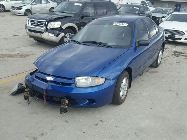 1G1JC52F357173805 - 2005 CHEVROLET CAVALIER BLUE photo 2