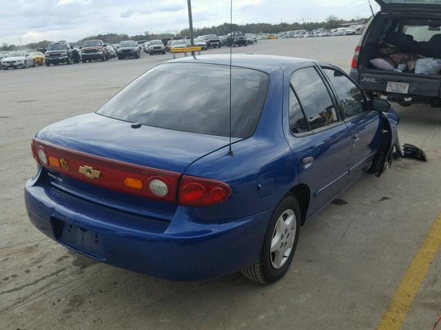 1G1JC52F357173805 - 2005 CHEVROLET CAVALIER BLUE photo 4