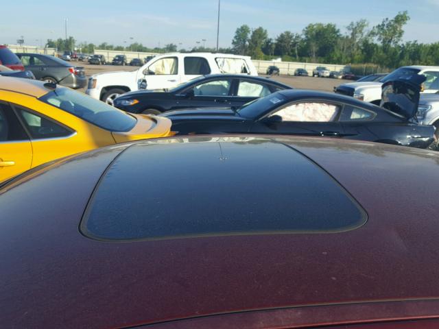 1MEFM42176G611105 - 2006 MERCURY MONTEGO PR 勃艮第红 照片 9