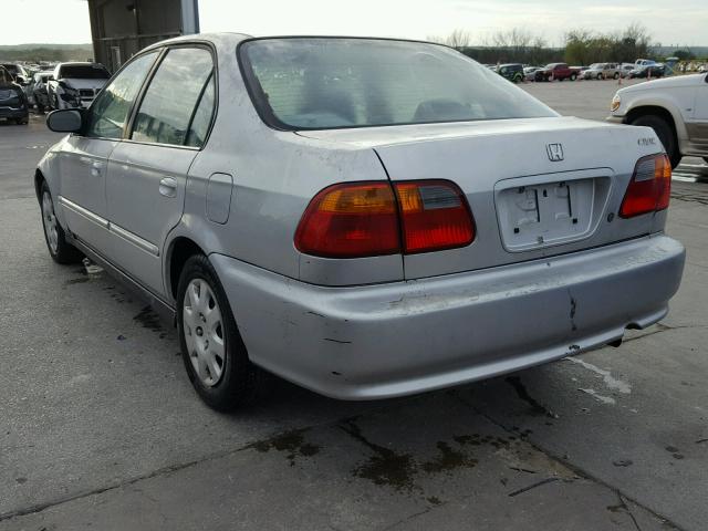 2HGEJ6612YH531392 - 2000 HONDA CIVIC BASE Gümüş foto 3