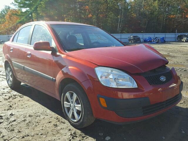 KNADE223296519323 - 2009 KIA RIO BASE RED photo 1