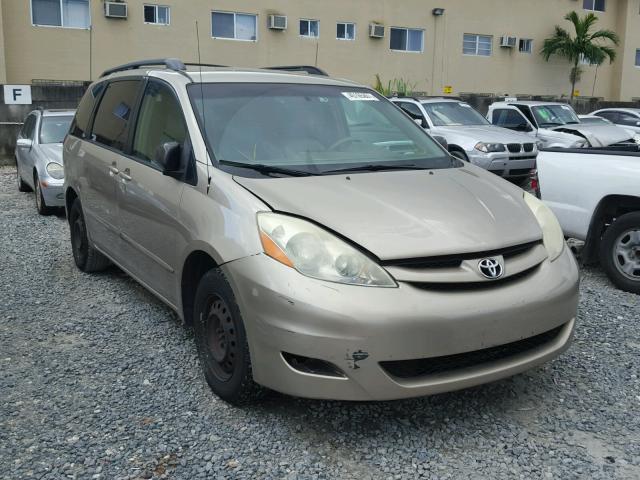 5TDZA23C76S501060 - 2006 TOYOTA SIENNA GOLD photo 1