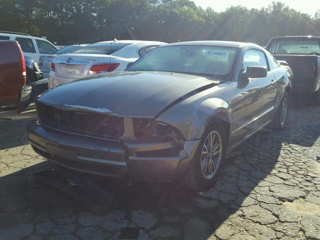 1ZVHT80N555106634 - 2005 FORD MUSTANG GOLD photo 2