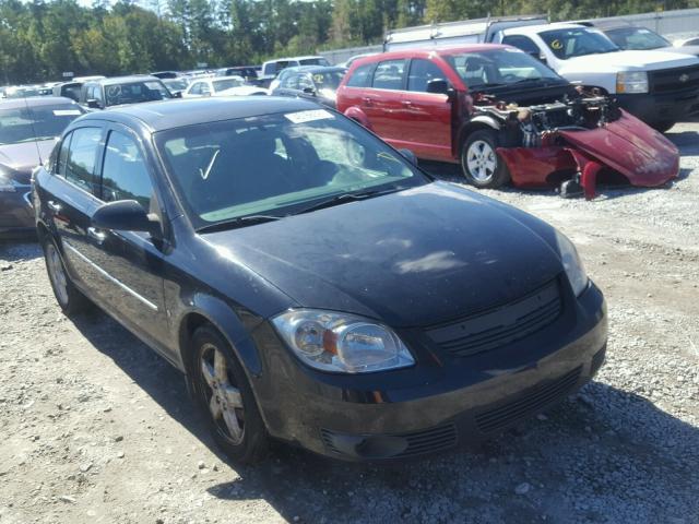 1G1AT58H697172467 - 2009 CHEVROLET COBALT LT BLACK photo 1