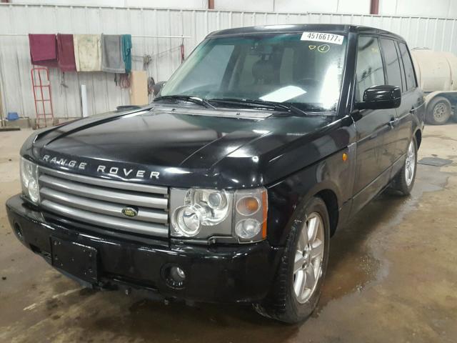 SALME11435A184211 - 2005 LAND ROVER RANGE ROVE BLACK photo 2