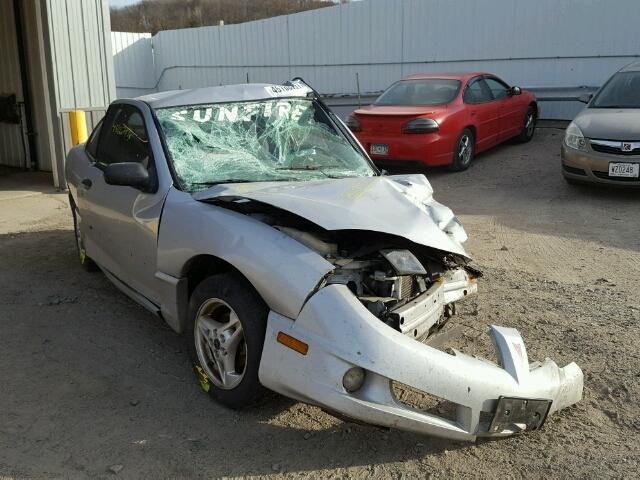 1G2JB12F547278450 - 2004 PONTIAC SUNFIRE SILVER photo 1